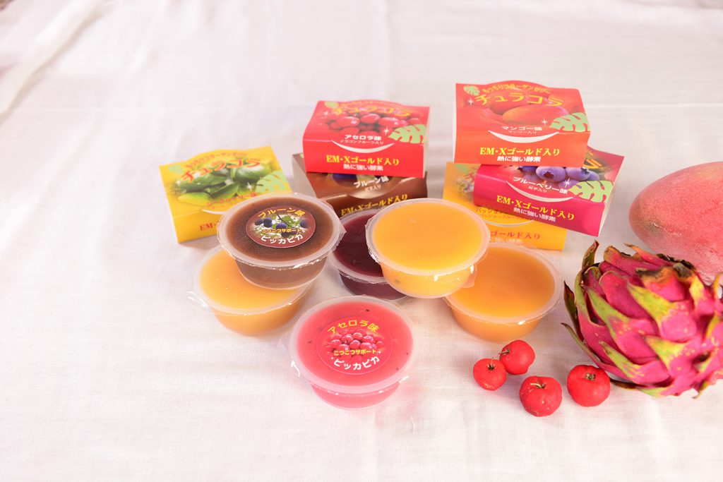 Enjoy our delicious collagen jelly!　Lily Foods(Aichi, Ginowan City)
